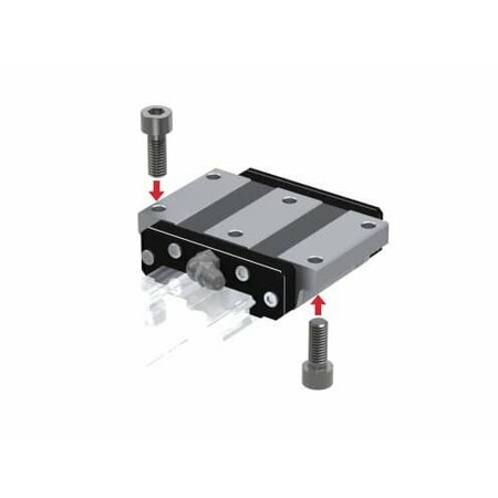 THK Linear Guide Carriage, 106.6 mm L, 120mm W HRW35CA1SSC1