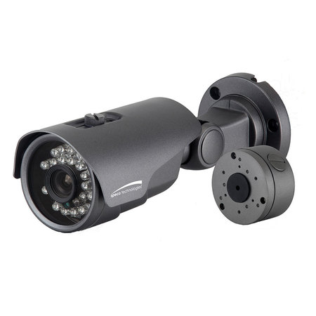 SPECO TECHNOLOGIES Bullet Camera 5MP HD-TVI w/Junction Box, 2.8mm Lens HTB5TG