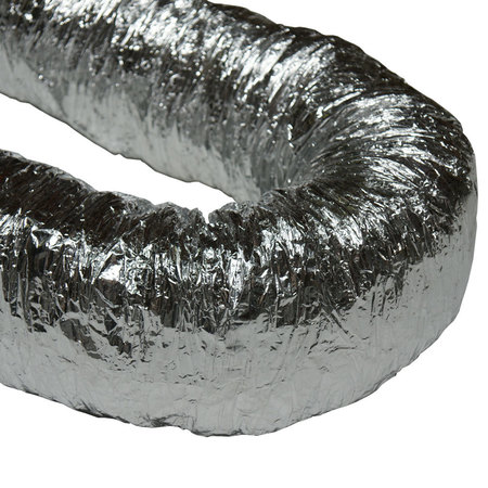 Rubber-Cal "HVAC Insulated-Flex Ducting" Ventilation Duct Hose - 12-Inch by 25-Feet 01-194