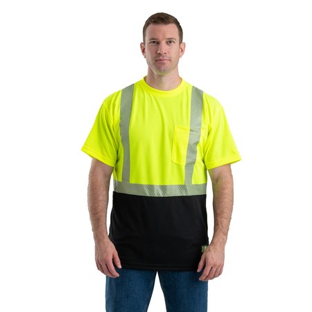 BERNE Hi Vis Class 2 Color Block Tee, 2XL HVK017