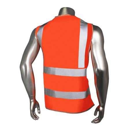 Radwear Usa Radians HV-6ANSI-2H Type R Class 2 Safety Vest HV-6ANSI-2H-L