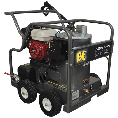 BE PRESSURE SUPPLY Gas Hot Water Pressure Washer, 196cc HW2765HAD