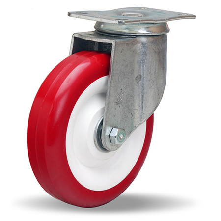 HAMILTON Swivel Caster, 300 5X1-1/4 Poly-Tech S-351-NF