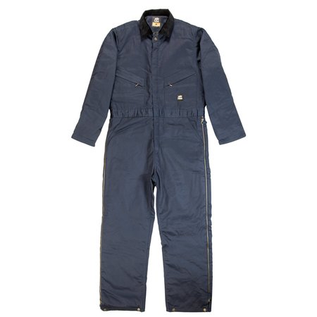 Berne Coverall, Deluxe, Insulated, Twill, 2XL, Tall I414