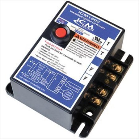 ICM CONTROLS Time Swtch Oilprimary, 30Seclockout ICM1502