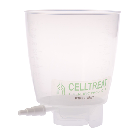 CELLTREAT Polyprop Bottle Top PTFE Filter, 0, PK 12 229726