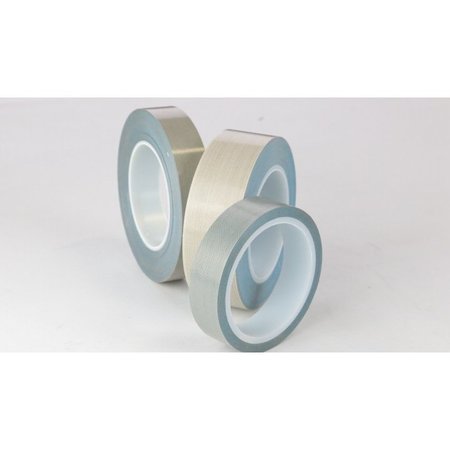 CS HYDE Tape, PTFE Ctd Fibrgls, 10 mil, 0.5"x18 yd. 12-10A-.5-18