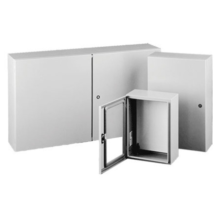 NVENT HOFFMAN Mild Steel Door Enclosure, 60 in H, 16 in D CSD603616LG
