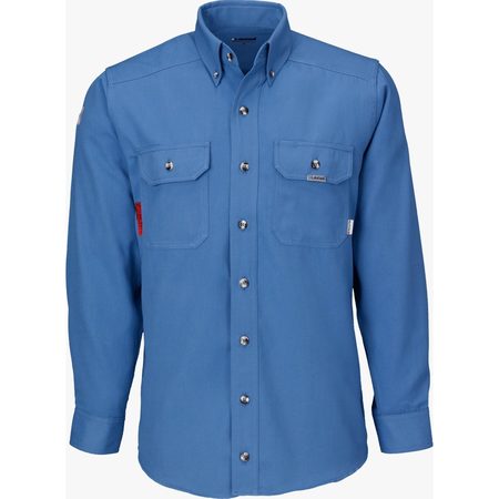 LAKELAND Westex DH FR Shirt, Medium Blue, 3XT ISH65DH08-3XT