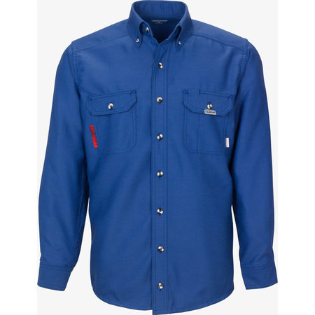 LAKELAND Westex DH FR Shirt, Royal Blue, MDT ISH65DH18-MDT