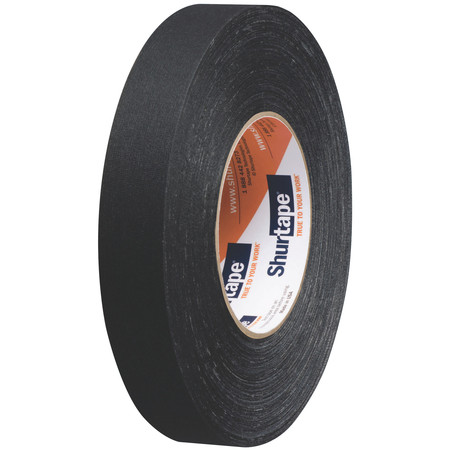 Shurtape Gaffers Tape, 24mm x 50m, Black, PK48 P- 628