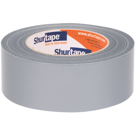 Shurtape Duct Tape, 48mm x 55m, 6 mil, Silver PC 006 SIL-48mm x 55m-24 rls/cs