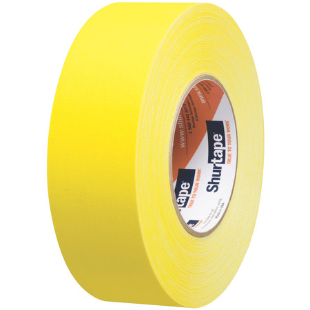 Shurtape Gaffers Tape, 48mm x 50m, Yellow, PK24 P- 628