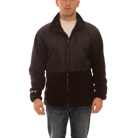 TINGLEY Jacket, 360 Gram Breathable Fleece, S, Blk J73013