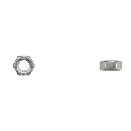 DISCO Hex Nut, M8-1.25, Class 8, Bright Zinc Plated 865PK