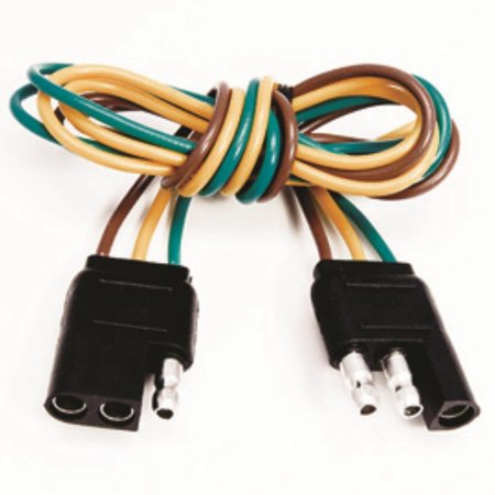 THE BEST CONNECTION Flat Molded Fm/M Trailer Connector 1 Pc, 3-Way JTT2503F