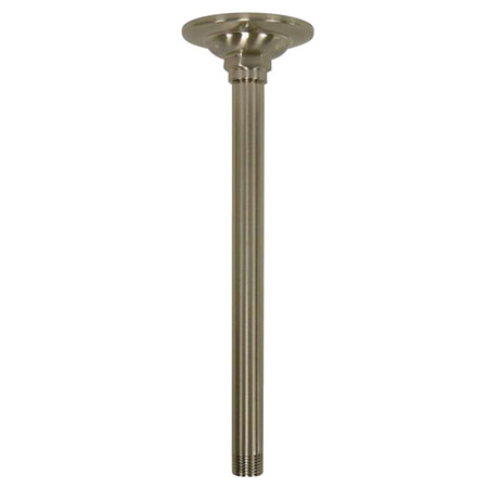 KINGSTON BRASS Shower Arms and Flange Brushed Nickel, Ceiling Mount K210A8