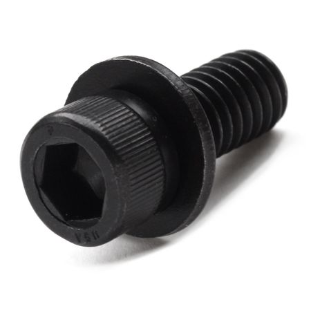 PARKER FASTENERS #8-32 Socket Head Cap Screw, Black Oxide Alloy Steel, 1/2 in Length, 5 PK 8C50KCS/SEMSBLKOX