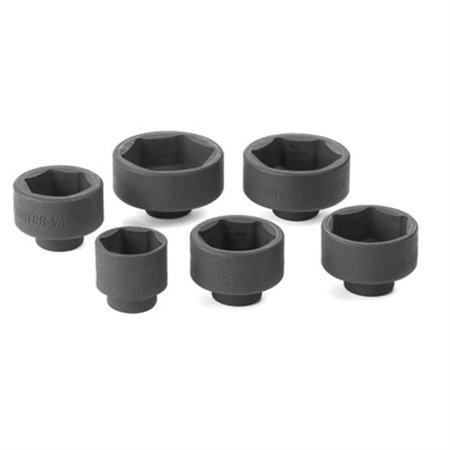 KD TOOLS Oil Canister Socket Set, Metric, 6 pcs 41890