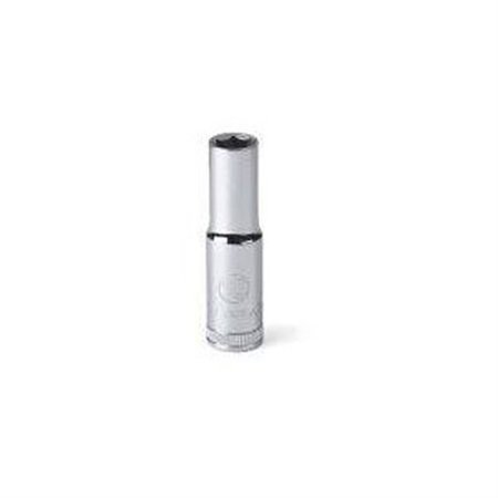 KD TOOLS Deep Socket, 15Mm, 1/2" Drive 6 Point KDT80642