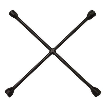 KEN-TOOL Economy Lug Wrench - Metric, 4 Way, 18" 35663