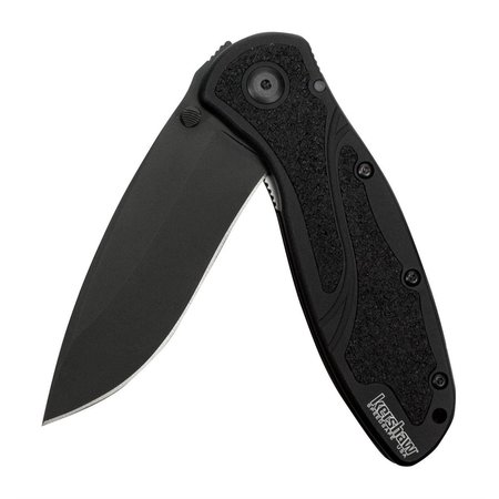 Kershaw Black Blur Knife, Smooth Blade 1670BLK