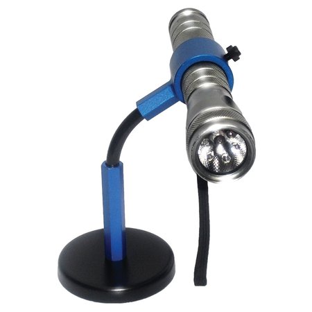 KILLER TOOLS & EQUIPMENT Blue Anodized Flex Flashlight Grip ART65BL