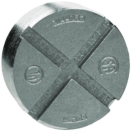 KILLARK Plug, Aluminum, Close Up, 2-1/2" CUP-7