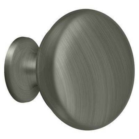 DELTANA Knob Round Solid Antique Nickel KR114U15A