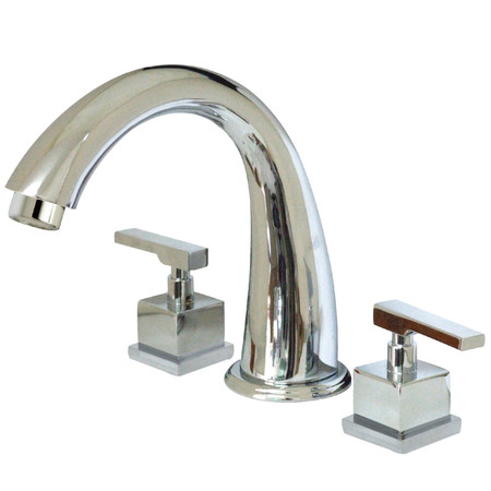 KINGSTON BRASS Roman Tub Faucet, Polished Chrome, Deck Mount KS2361QLL