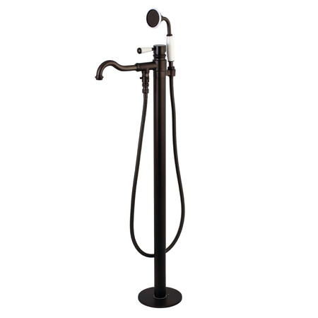KINGSTON BRASS Freestanding Tub Faucet, Oil Rubbed Bronze, Freestanding KS7135DPL