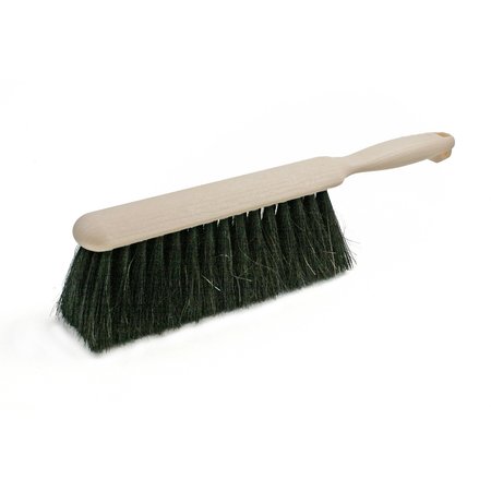 BRUSH RESEARCH MANUFACTURING King Counter Brush, Natural Horsehair, 8" Width, 2.5" Trim, For Dusting and Cleaning KING