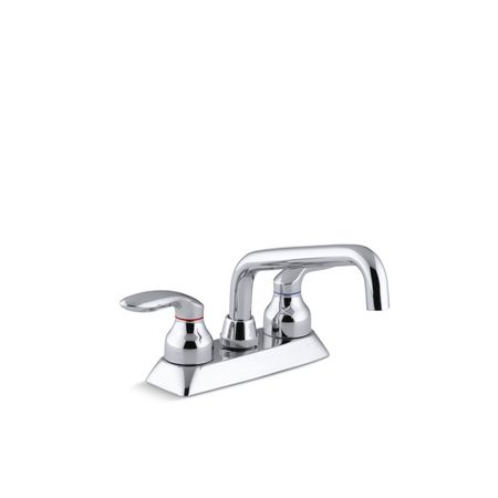 KOHLER Coralais Laundry Sink Faucet With Pla 15270-4-CP