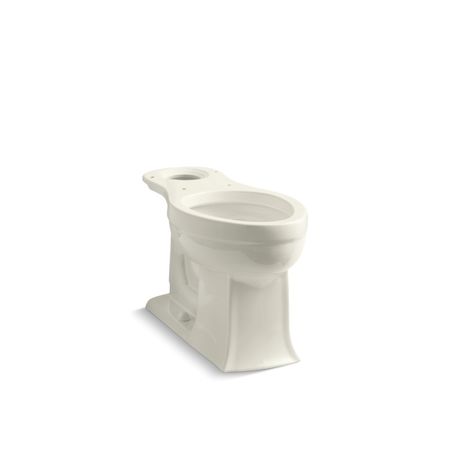 KOHLER Archer Comfort Height Elongated Bo, Vitreous China, Biscuit 4356-96