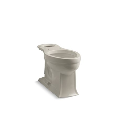 KOHLER Archer Comfort Height Elongated Bo, Vitreous China, Sandbar 4356-G9