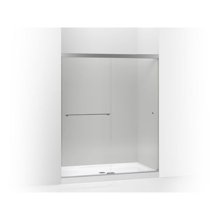 Kohler Revel(R) Sliding Shower Door, 70"H X 56-5/8 - 59-5/8"W, With 1/4" Thick Crystal Clear Glass 707200-L-SHP