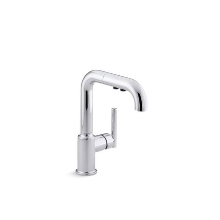 KOHLER 0 in Mount, 1 Hole Purist Secondary Pullout 7506-CP