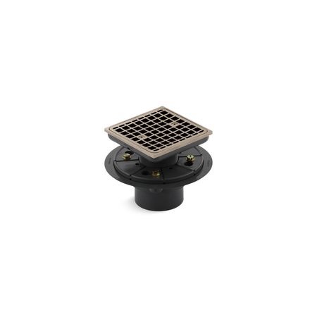 KOHLER Square Design Tile-In Shower Drain 9136-BV