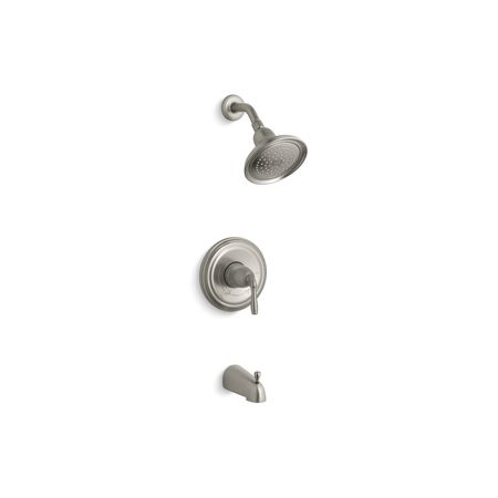 KOHLER Devonshire(R) Rite-Temp(R) Bath And Shower Valve Trim With Lever Handle, Npt Spout And 2.0 Gpm Showerhead TS395-4E-BN