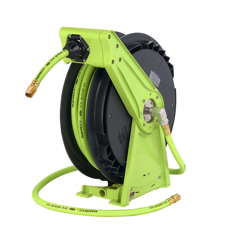 FLEXZILLA Retractable Air Hose Reel, Single Axle A L8041FZ