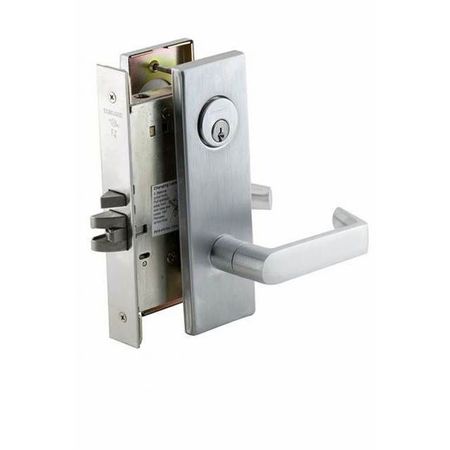 SCHLAGE COMMERCIAL Satin Chrome Mortise Lock L9050P06N626 L9050P06N626