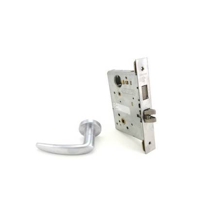 SCHLAGE COMMERCIAL Satin Chrome Mortise Lock L944007A626 L944007A626