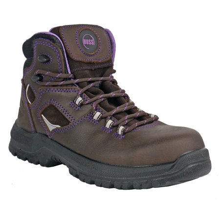 HOSS BOOT CO Womens Lacy Brown Composite Toe Hiker,  70419