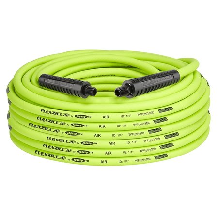 LEGACY Flexzilla 1/4"x100 ft Air Hose, 1/4" Mnp LEGHFZ14100YW2