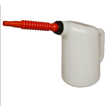 LISLE Oil Dispenser, Red Spout, 6 qt. 19752