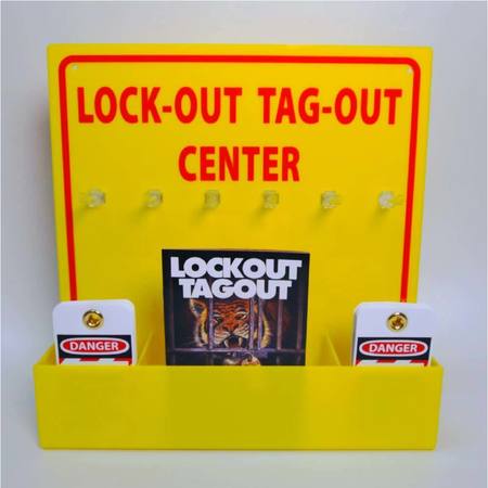Nmc Lock-Out Tag-Out Center W/Supplies LOTO3ECONOMY