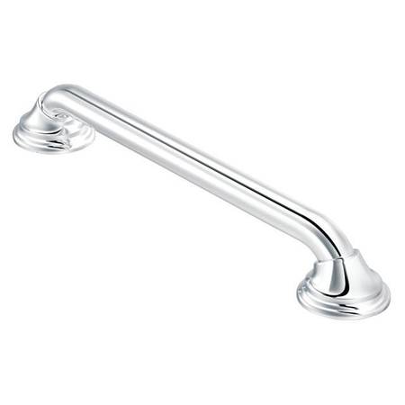 MOEN 16" L, Concealed, Stainless Steel, Ultima Designer 16" Grab Bar Bright Chro, Bright Chrome LR8716D3GCH