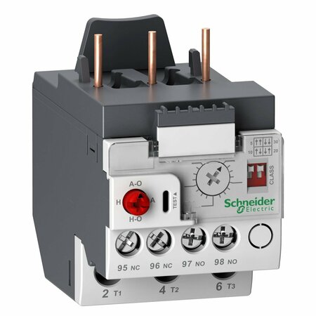 SCHNEIDER ELECTRIC Lr9D Electronic Olr, 1.6-8A, 600VAC LR9D08