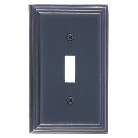 BRASS ACCENTS Classic Steps Single Switch, Number of Gangs: 1 Venetian Bronze Finish M02-S2500-613VB