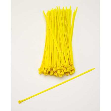 MUTUAL INDUSTRIES 11" Locking Ties Yellow(2Pk) M14970-41-11